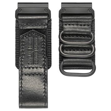 Ремінець для годинника Hemsut HGA137 Mens leather Garmin Black 22 mm 1051-1285 фото