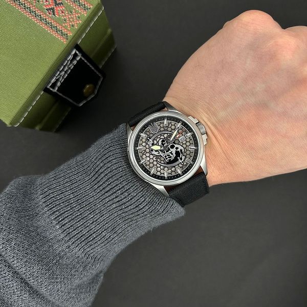 Awarder Cossack Black-Black Automatic 10ATM 1202-0037 фото