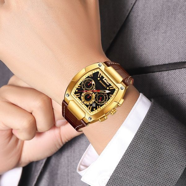 Skmei 9357GDBN Gold-Brown 1080-2957 фото