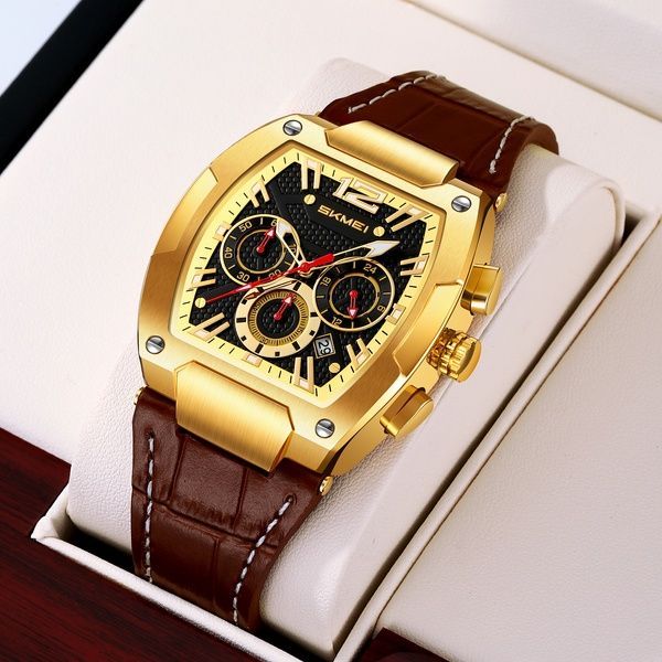 Skmei 9357GDBN Gold-Brown 1080-2957 фото
