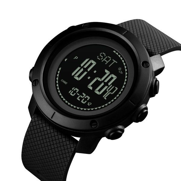 Skmei 1427BK Black + Compass 1080-0843 фото