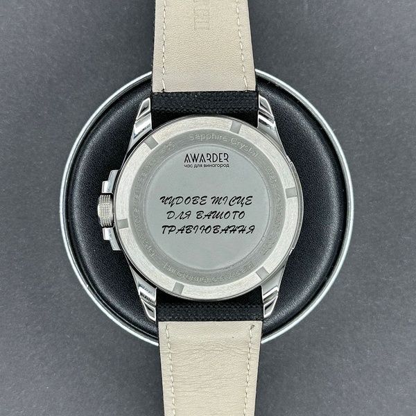 Awarder Cossack Black-Black Automatic 10ATM 1202-0037 фото