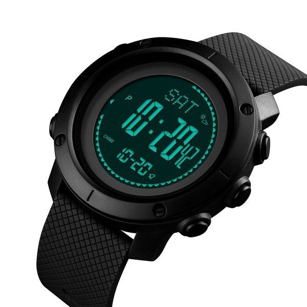 Skmei 1427BK Black + Compass 1080-0843 фото