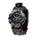 Patriot 005 Тризуб срібло Сірий камуфляж Паракордовий ремінець Camo Green + Коробк 1201-0405 фото 2